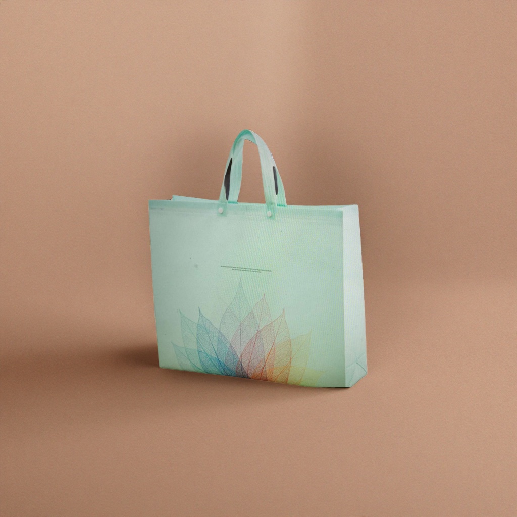 Luz verde tote bag color venas patrón mismo color sistema de asa
