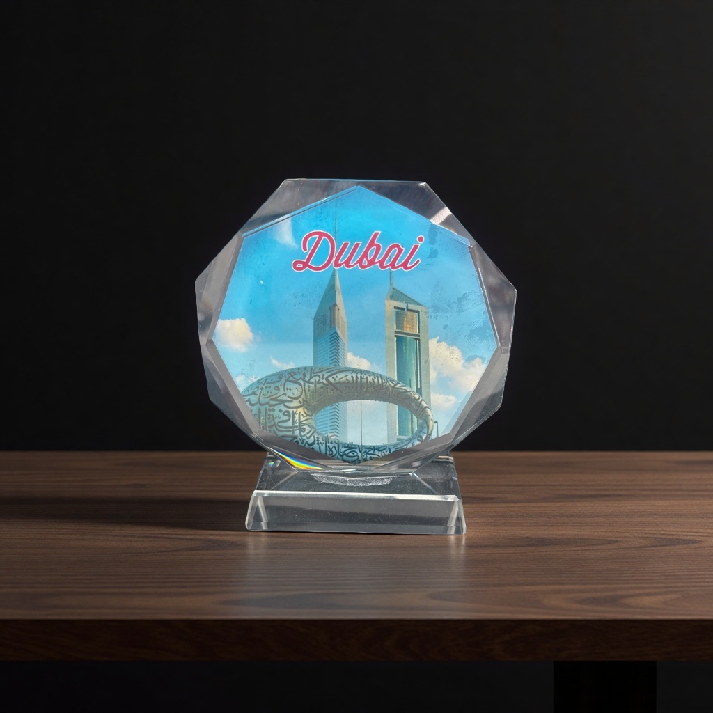 水晶工艺品水晶纪念盘奖牌天然水晶礼品摆件细节图