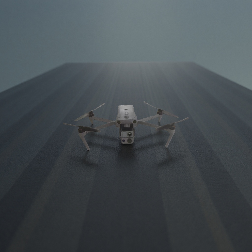 The grey drone aerial photography device is a 4K high-definition remote control aircraft that is foldable and portable Specification image
