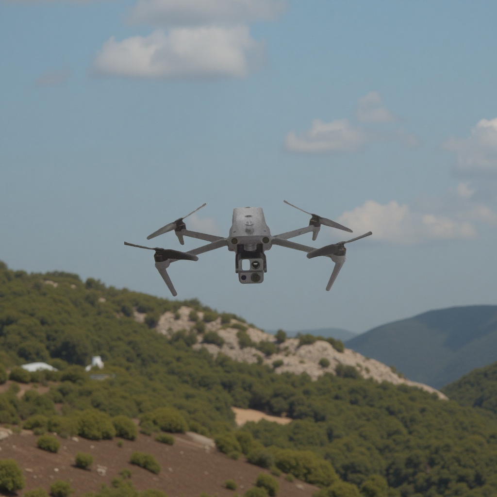 The grey drone aerial photography device is a 4K high-definition remote control aircraft that is foldable and portable details Picture