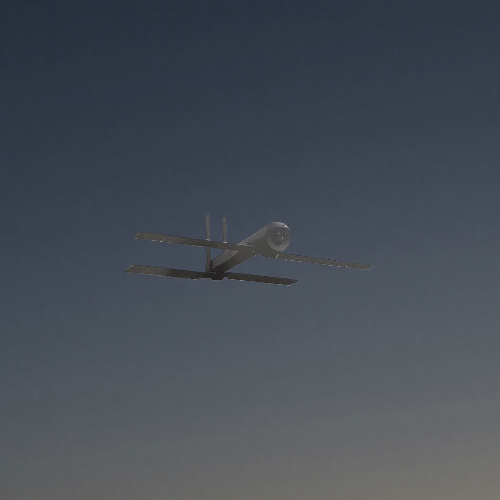 Black X15 long-wing unmanned aerial vehicle for mountain and grassland aerial photography