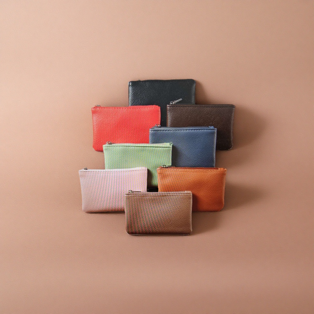 Colorful texture coin purse set, multi-functional, compact and portable storage for women Specification image