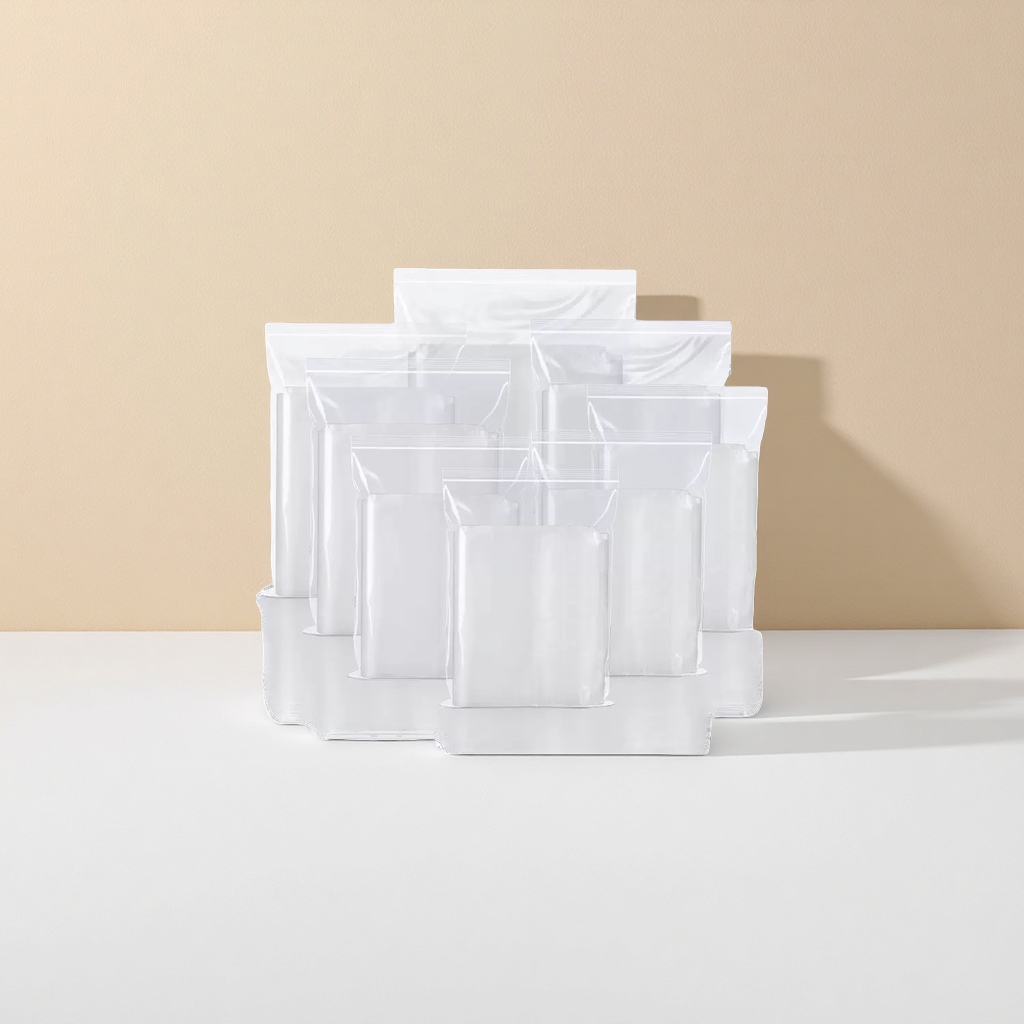 Transparent sealed bag, thickened PE material kitchen storage moisture-proof and fresh-keeping bag details Picture