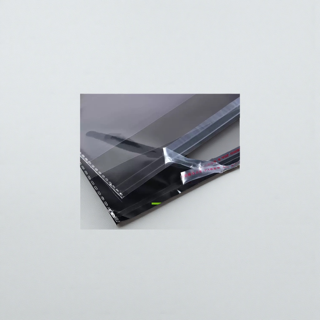 Transparent self-adhesive bags, thickened leak-proof sealed storage bags, available in multiple sizes, are perfect for home and office organization Specification image