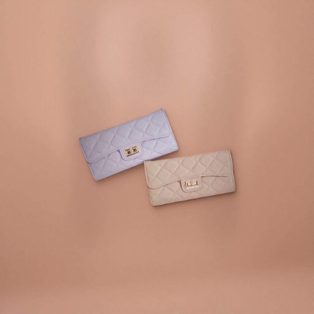 Cartera de mujer lila rice white lingerie Specification image