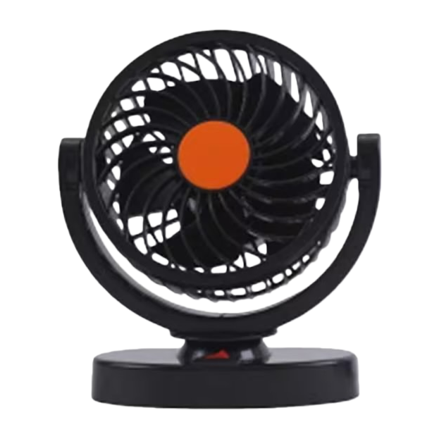 مروحة صغيرة صغيرة سوداء لإعادة شحن حن محمول مكتبية مكتبية مكتبية Item Picture