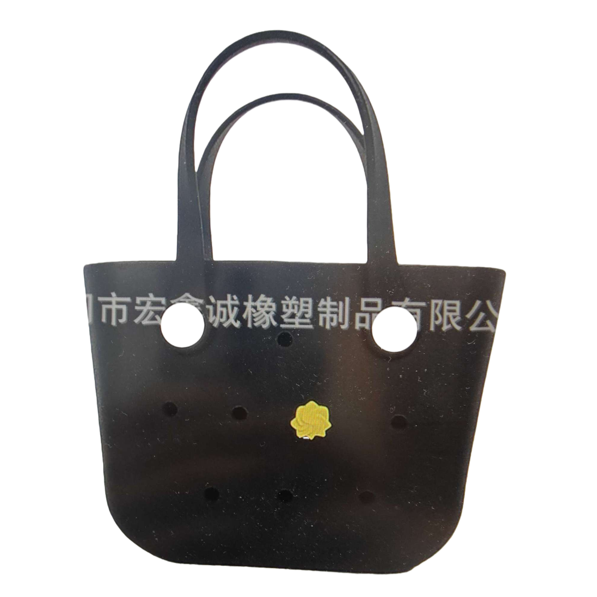 This black handbag is simple, versatile, fashionable, lightweight and has a large capacity for women's commuting Item Picture