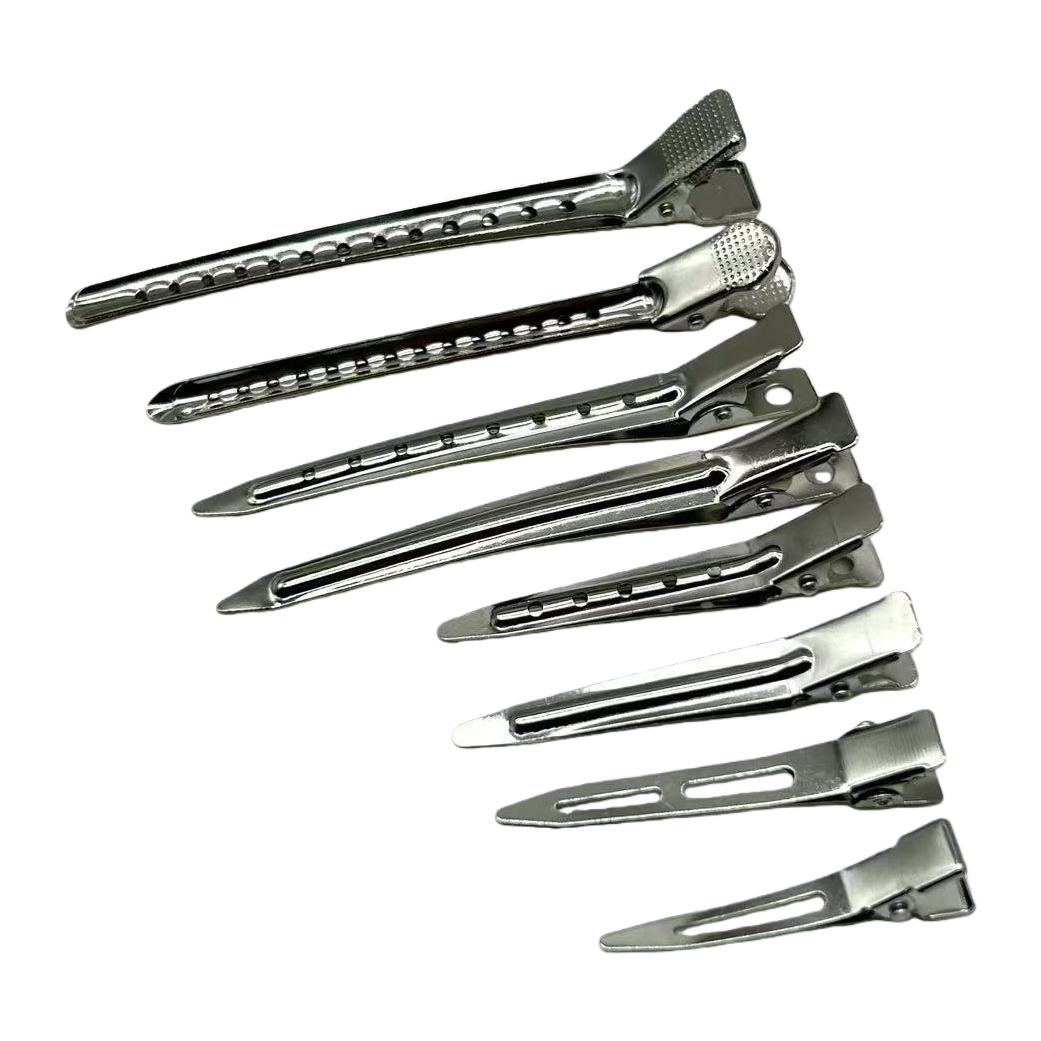 Silver metal hairpins are fashionable, simple and versatile women's headwear Item Picture