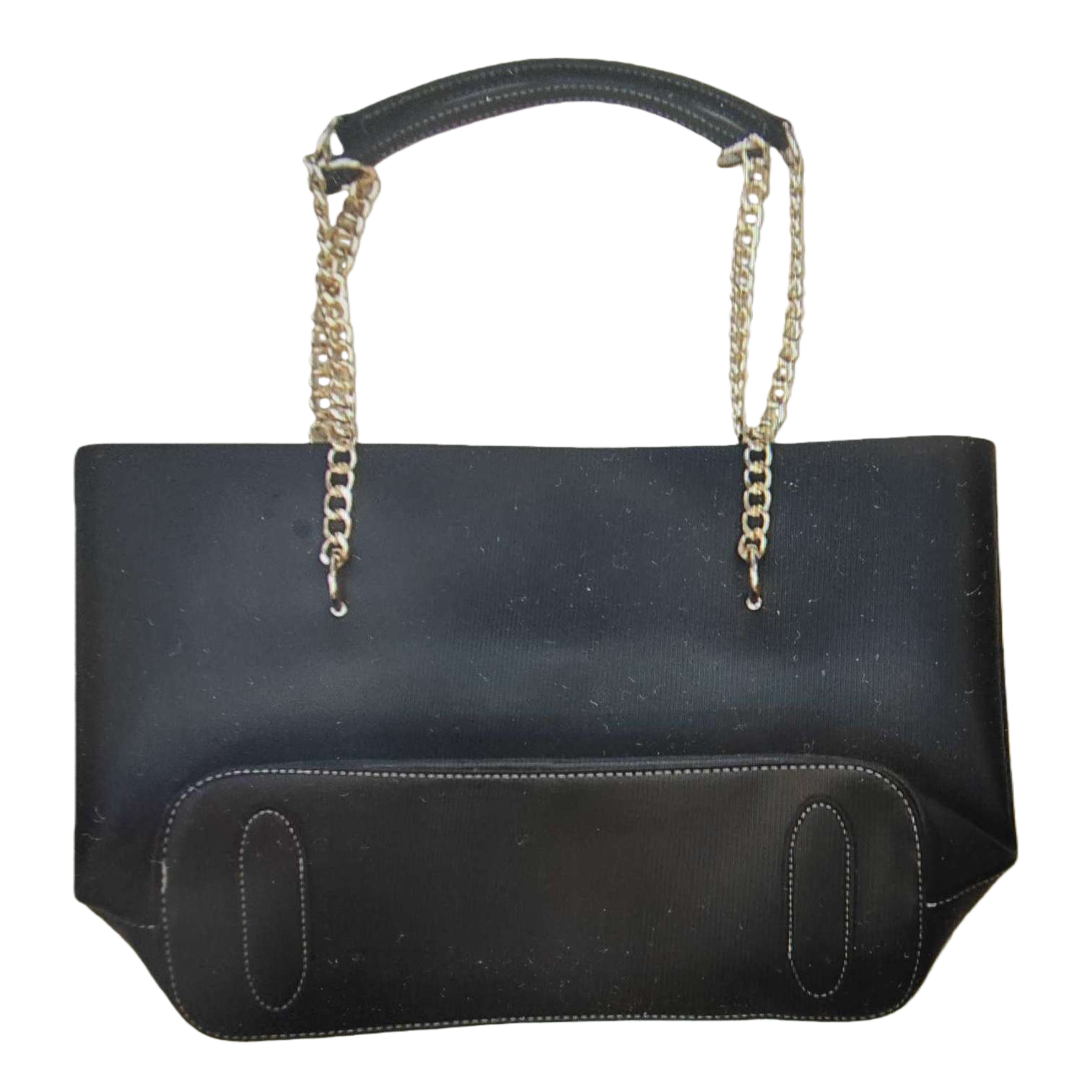 Black handbag, leather, large-capacity business trip tote bag Item Picture