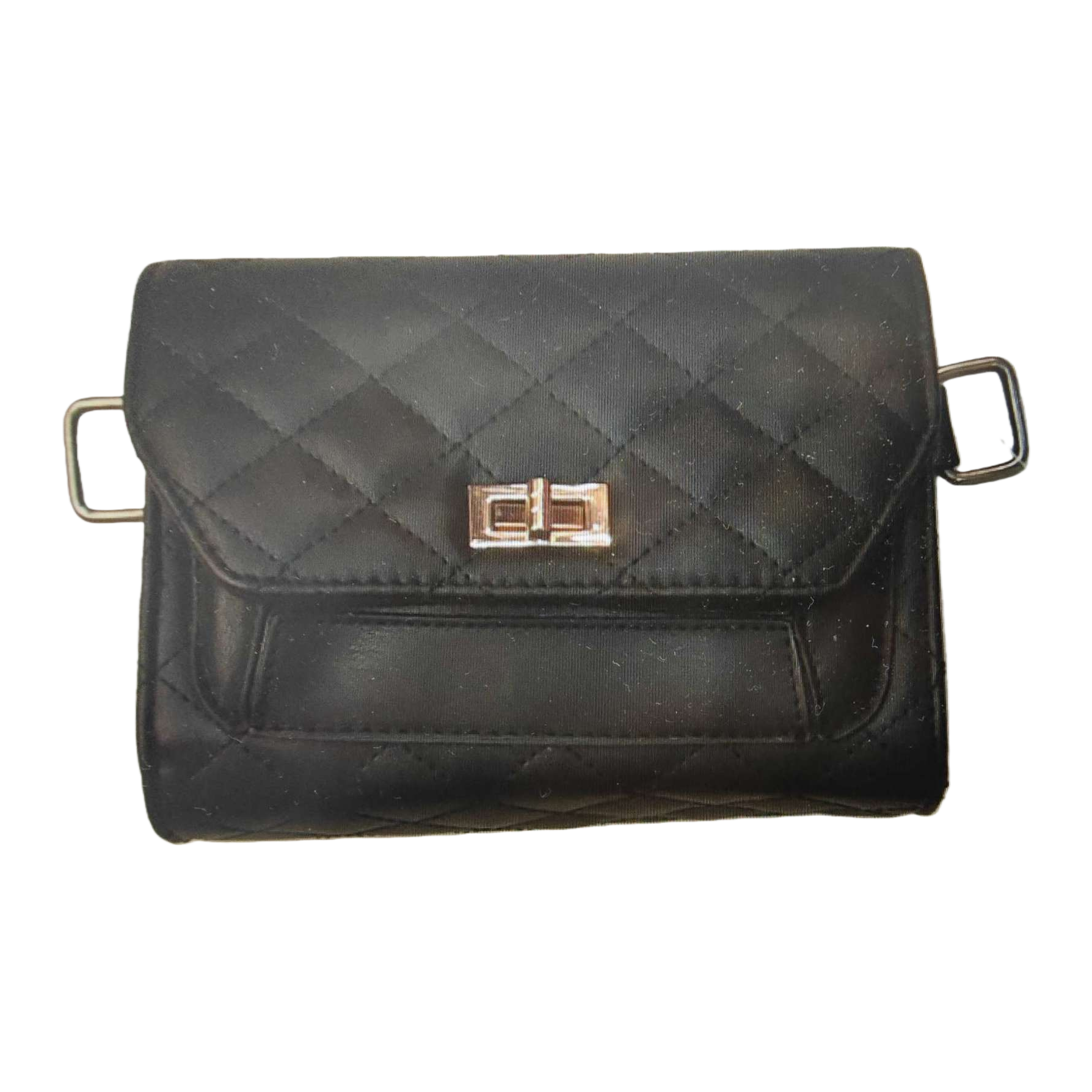 Black diamond-patterned mini handbag for women, fashionable and versatile, single-shoulder crossbody mini handbag Item Picture