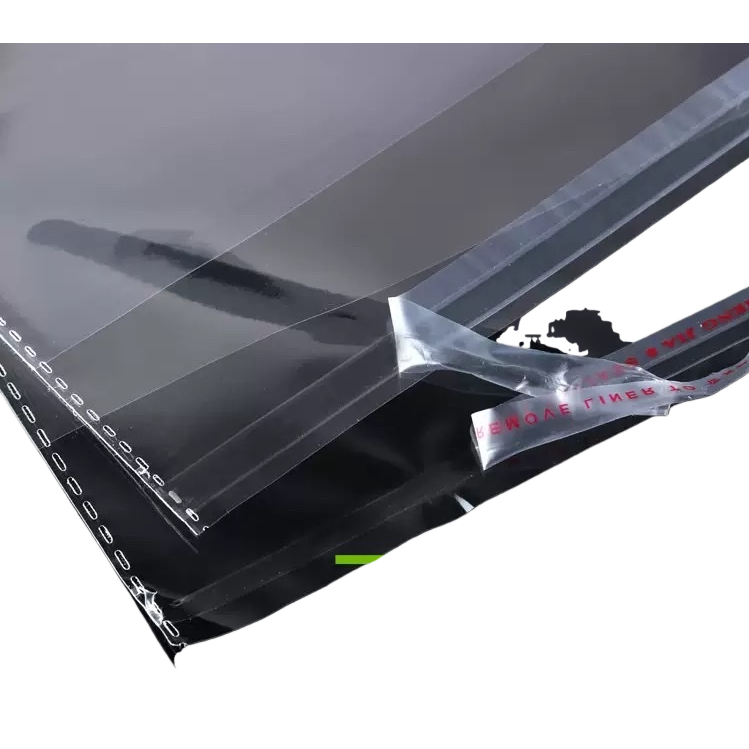 Transparent self-adhesive bags, thickened leak-proof sealed storage bags, available in multiple sizes, are perfect for home and office organization Item Picture