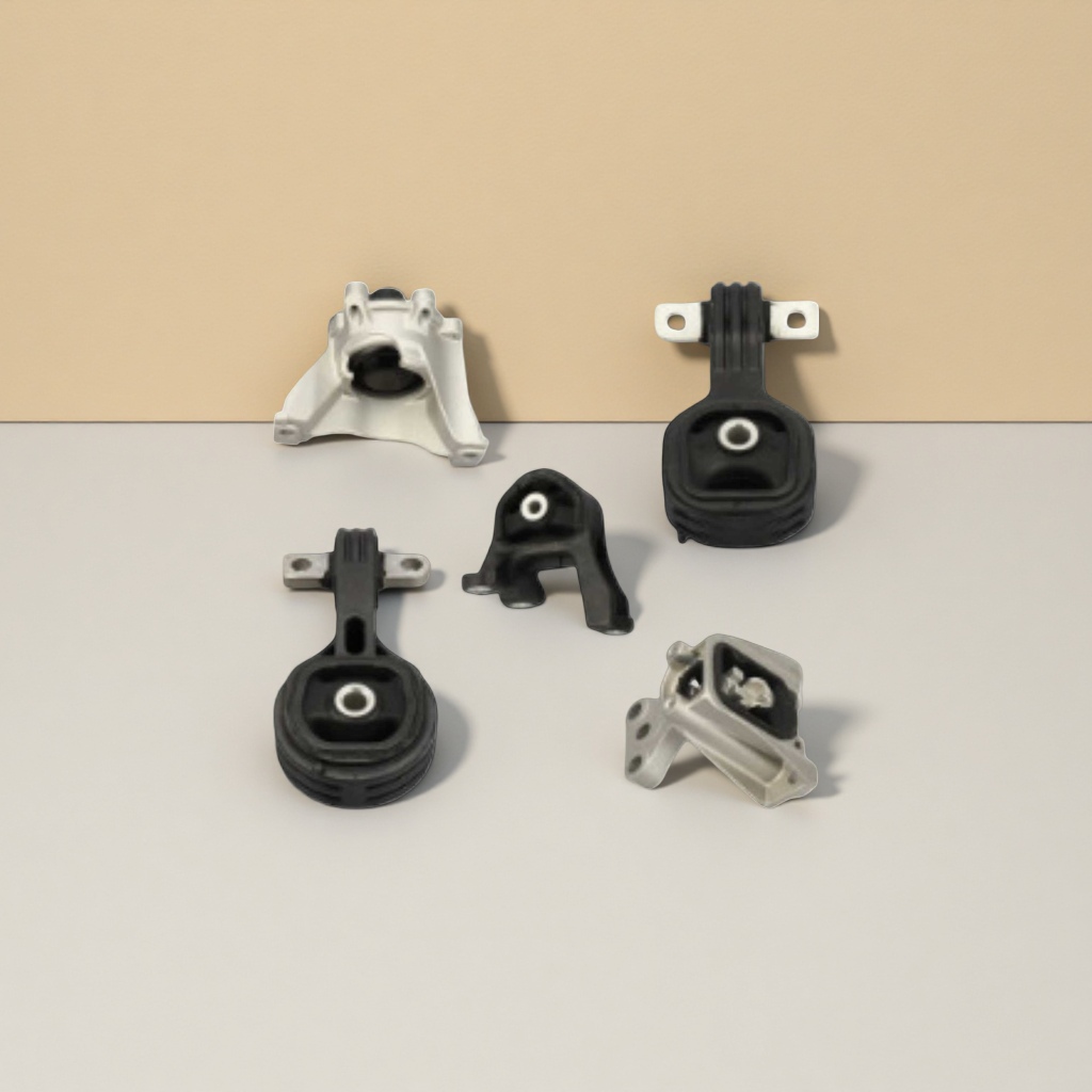 Black and silver car engine bracket combination Application Scenario