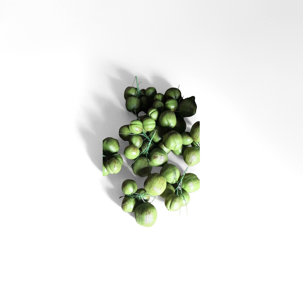 绿色椰子味牙膏 清新口气防蛀含氟 120g