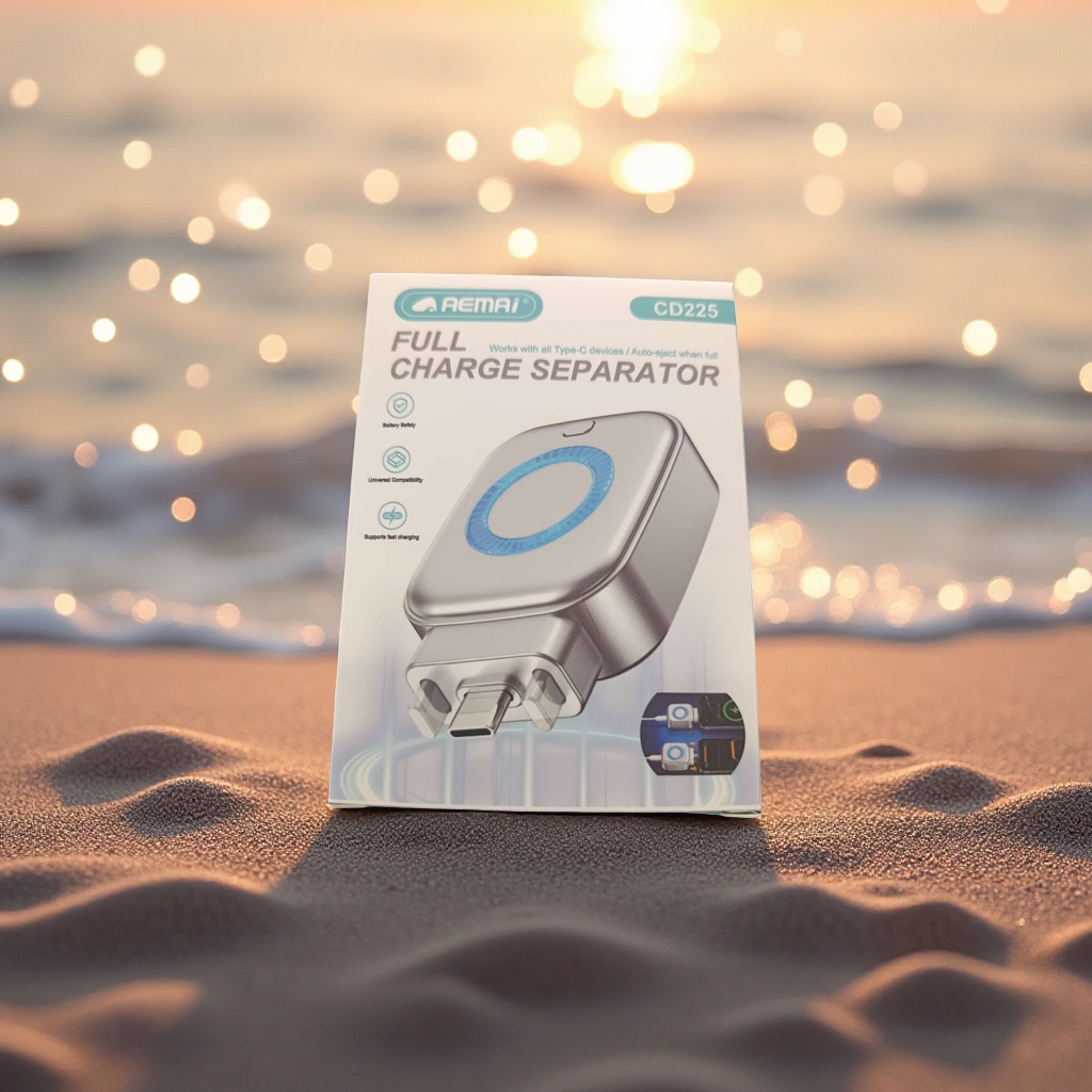 Silver charging separator USB Type C 1-minute 2 fast charging adapter Application Scenario