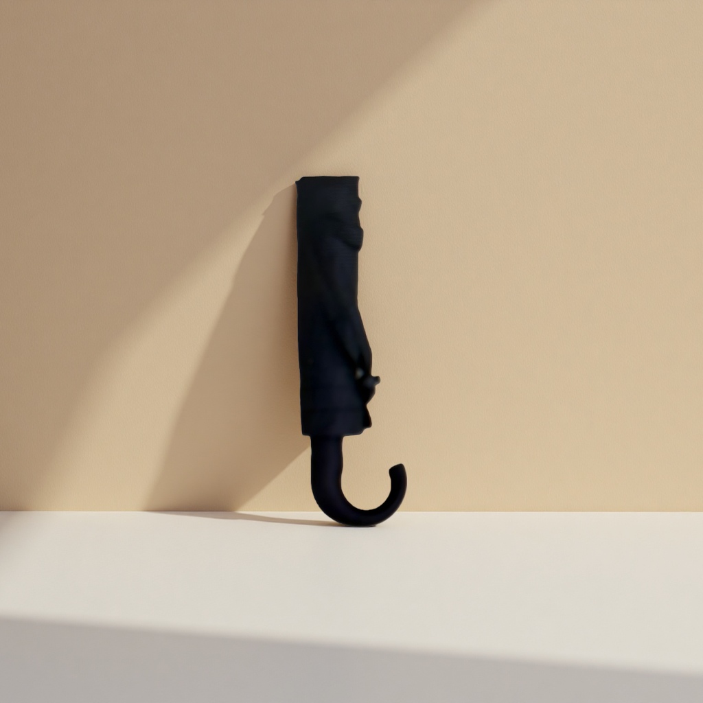 Black automatic opening and closing all-weather umbrella, waterproof, sun-proof, lightweight and foldable, suitable for both men and women Application Scenario