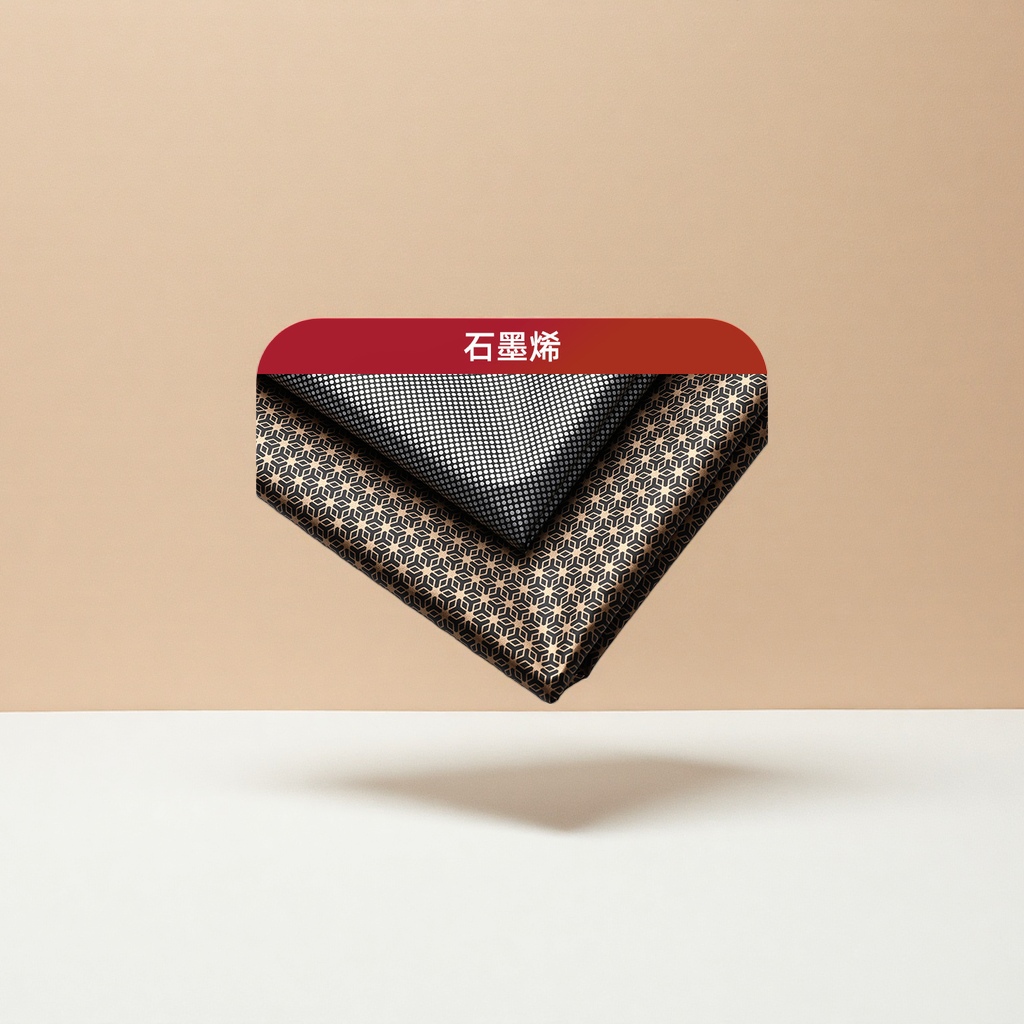 黑色金色几何图案织物
