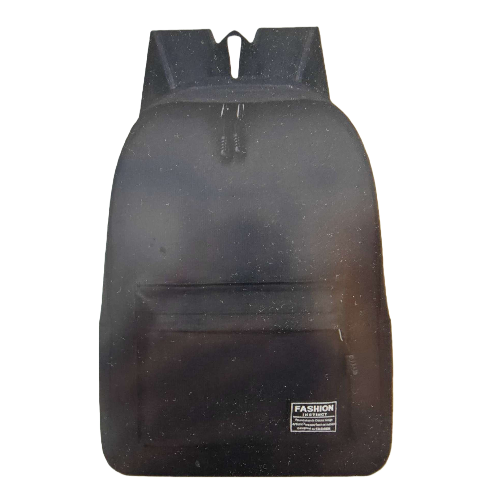 Black backpack, lightweight and large-capacity student commuting travel backpack Item Picture