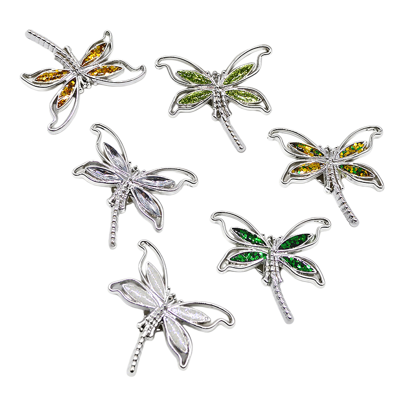 diy dragonfly plastic shoe buckle decoration plastic diy accessory Item Picture