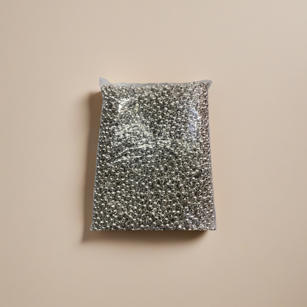 银色小铃铛金属质感节日派对装饰挂饰