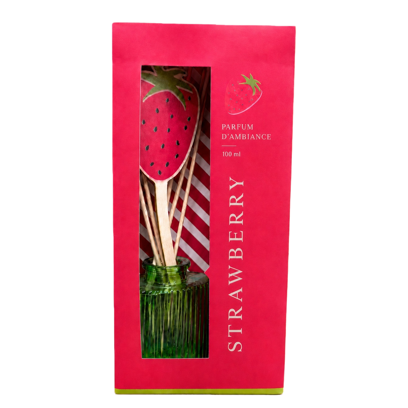 Pink packaging box strawberry fragrance diffuser, indoor air freshening aromatherapy decoration Item Picture