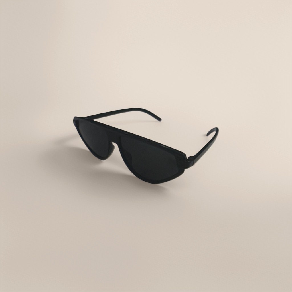 黑色太阳镜 时尚偏光墨镜 紫外线防护 大框遮阳 sunglasses