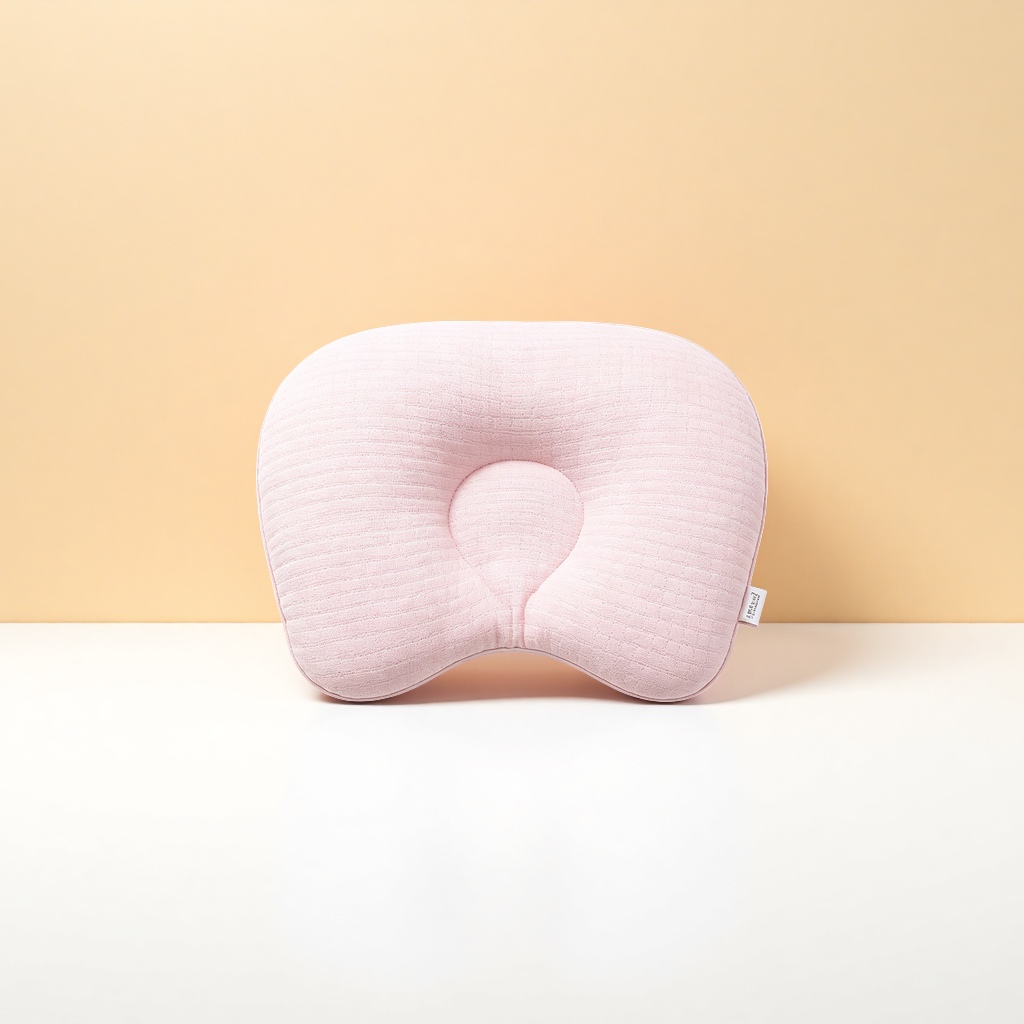 وسادة الطفل الوردي ذات القالب النمطي للمواليد Specification image