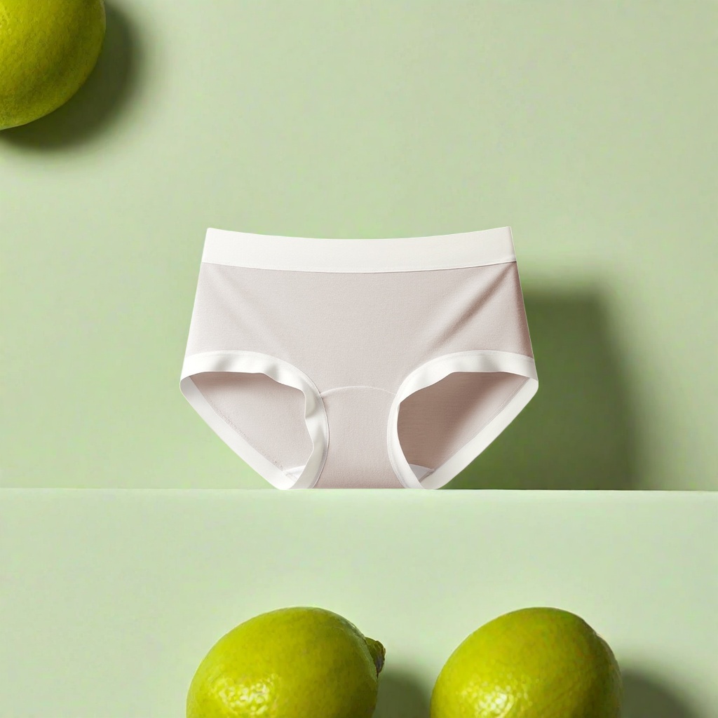 Milk coffee-colored pure cotton men's underwear with flat corners, comfortable, breathable and seamless basic style Application Scenario