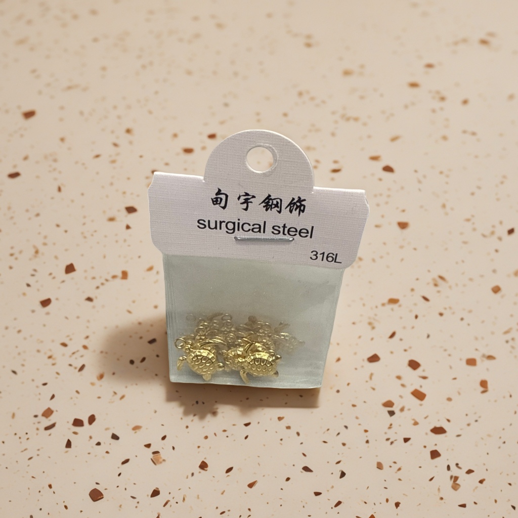 金色乌龟吊坠纯银925项链挂件生肖吉祥如意礼物
