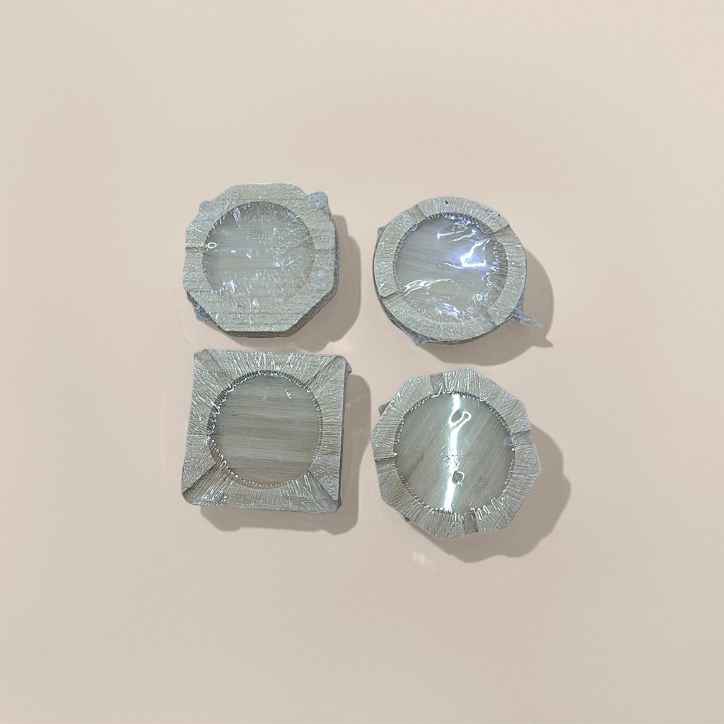 木质烟灰缸家用客厅桌面防烫耐高温陶瓷简约风