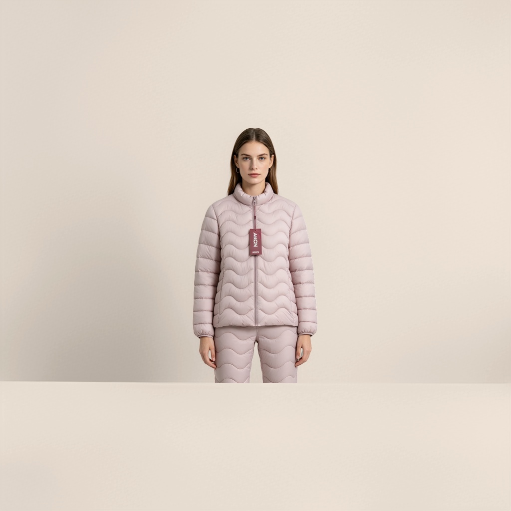 Seven colorful down cotton-padded jackets are fashionable, casual and warm Application Scenario