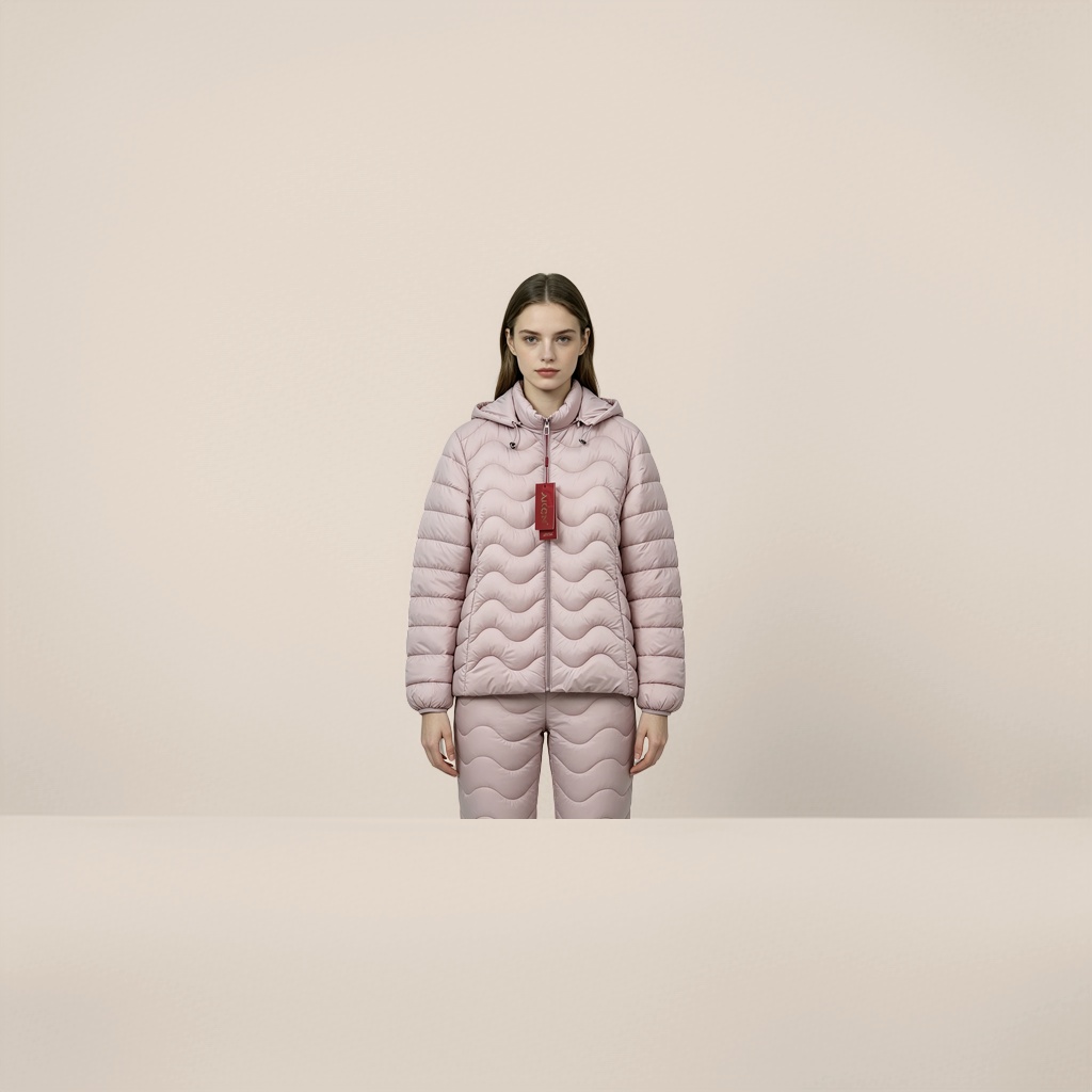 女式棉衣冬装加厚保暖棉服连帽外套女装 Specification image
