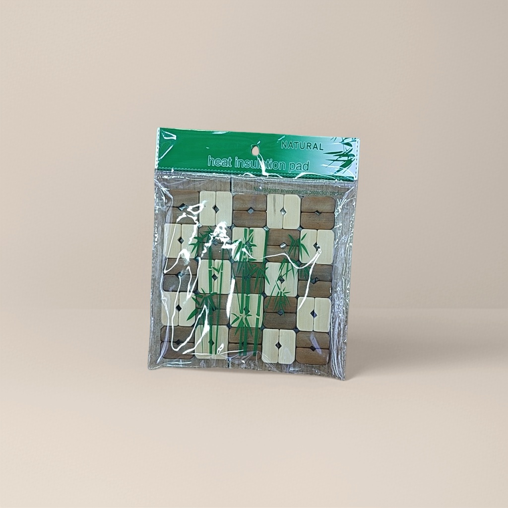 绿色包装竹制隔热垫天然环保厨房防烫垫
