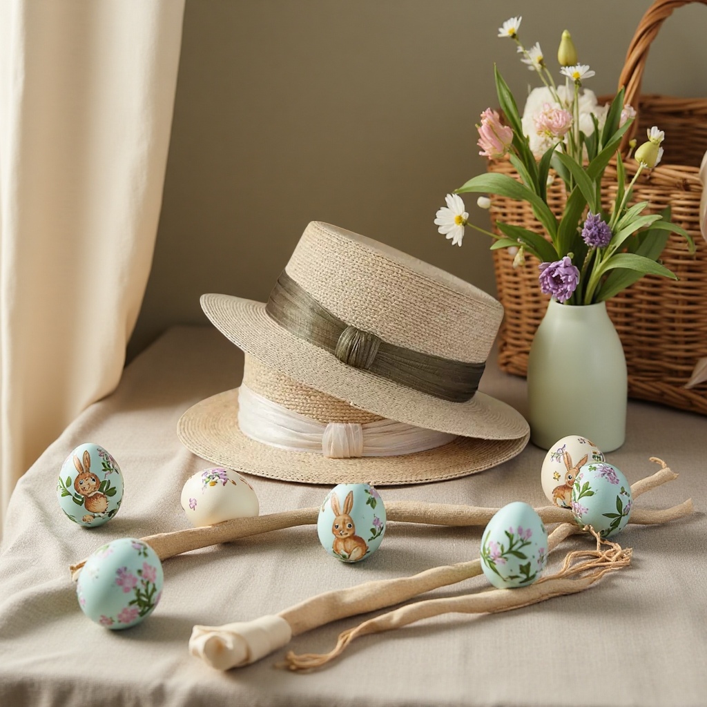 Beige straw top hat, Korean-style adult hat, women's summer Korean-style straw hat, sun protection hat, summer vacation shows elegance