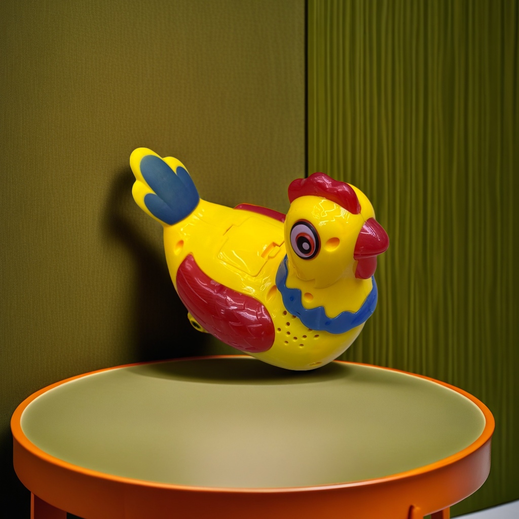 Yellow toy chicken, children's educational plush chicken doll, cute soothing toy Application Scenario