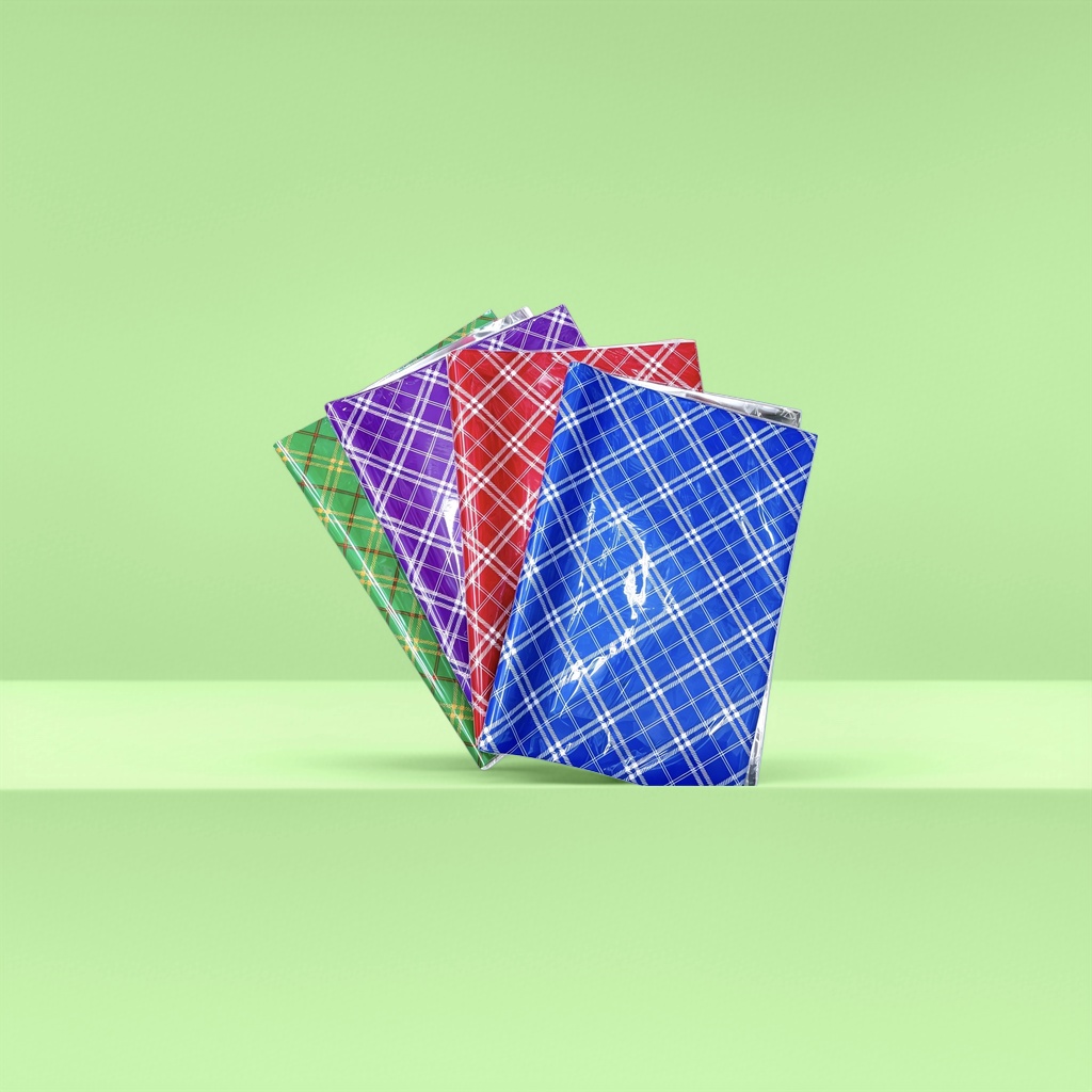 Colorful checkered wrapping paper DIY gift wrapping paper available in multiple colors details Picture