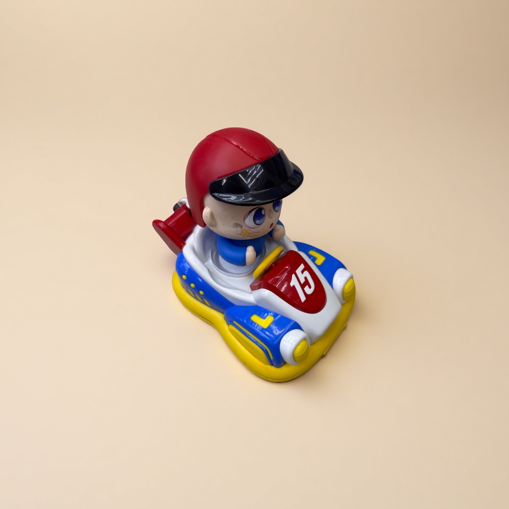 Colorful racing toy car, children's educational remote control alloy model car details Picture