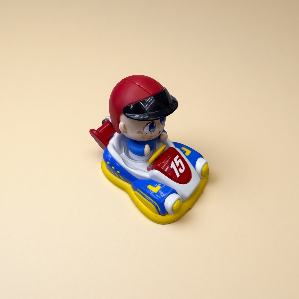 Colorful racing toy car, children's educational remote control alloy model car Specification image