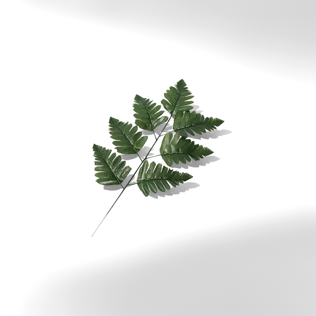 绿色蕨类植物枝叶仿真装饰摆件家居绿植盆栽