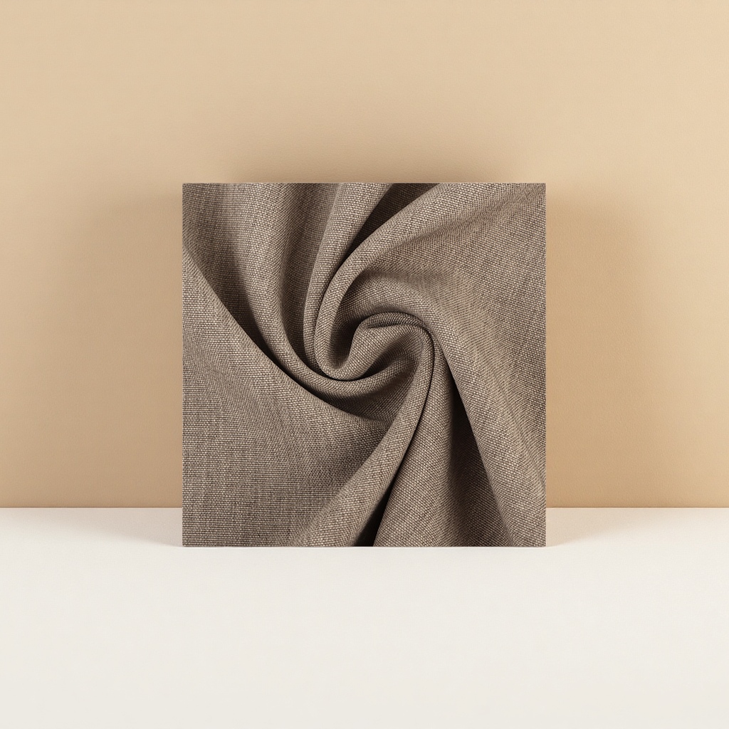 Brown fabric home decoration fabric, universal sofa, chair cover, tablecloth and curtain fabric details Picture