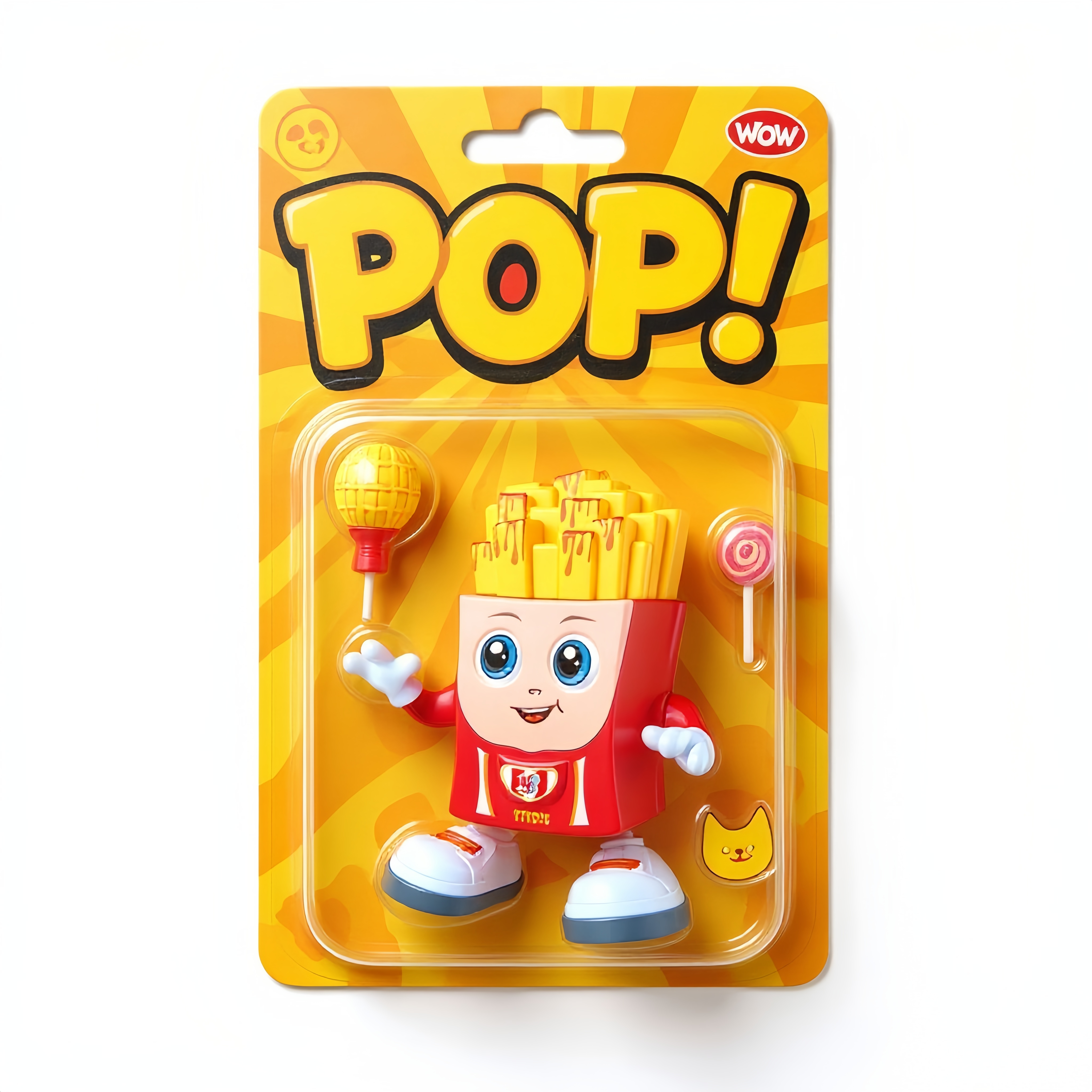 Red French fries shaped dancing toy, cute cartoon children's educational toy for early learning Application Scenario