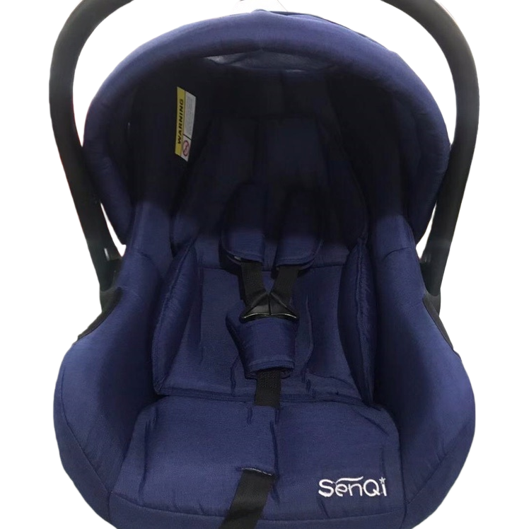 Asiento de coche para bebé azul oscuro 0-12 años ajustable con interfaz ISOFIX Item Picture