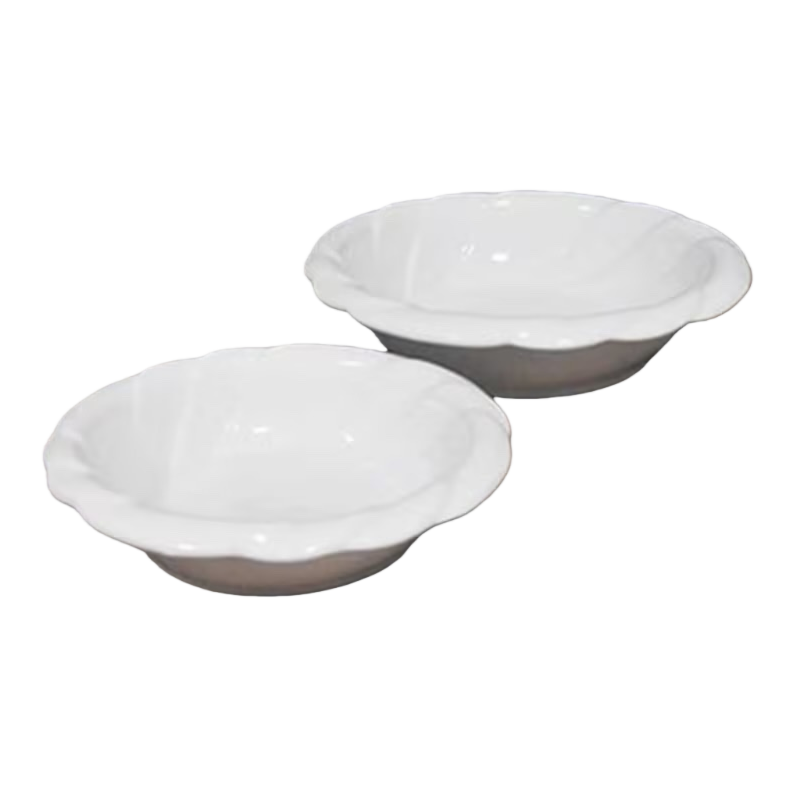 The white sacred flame bowl is a ceramic household tableware with a high-temperature resistant and simple style Item Picture