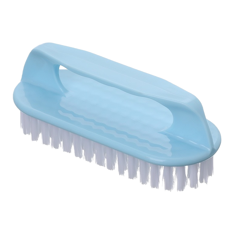 Light blue handle toothbrush with soft bristles for oral hygiene Item Picture