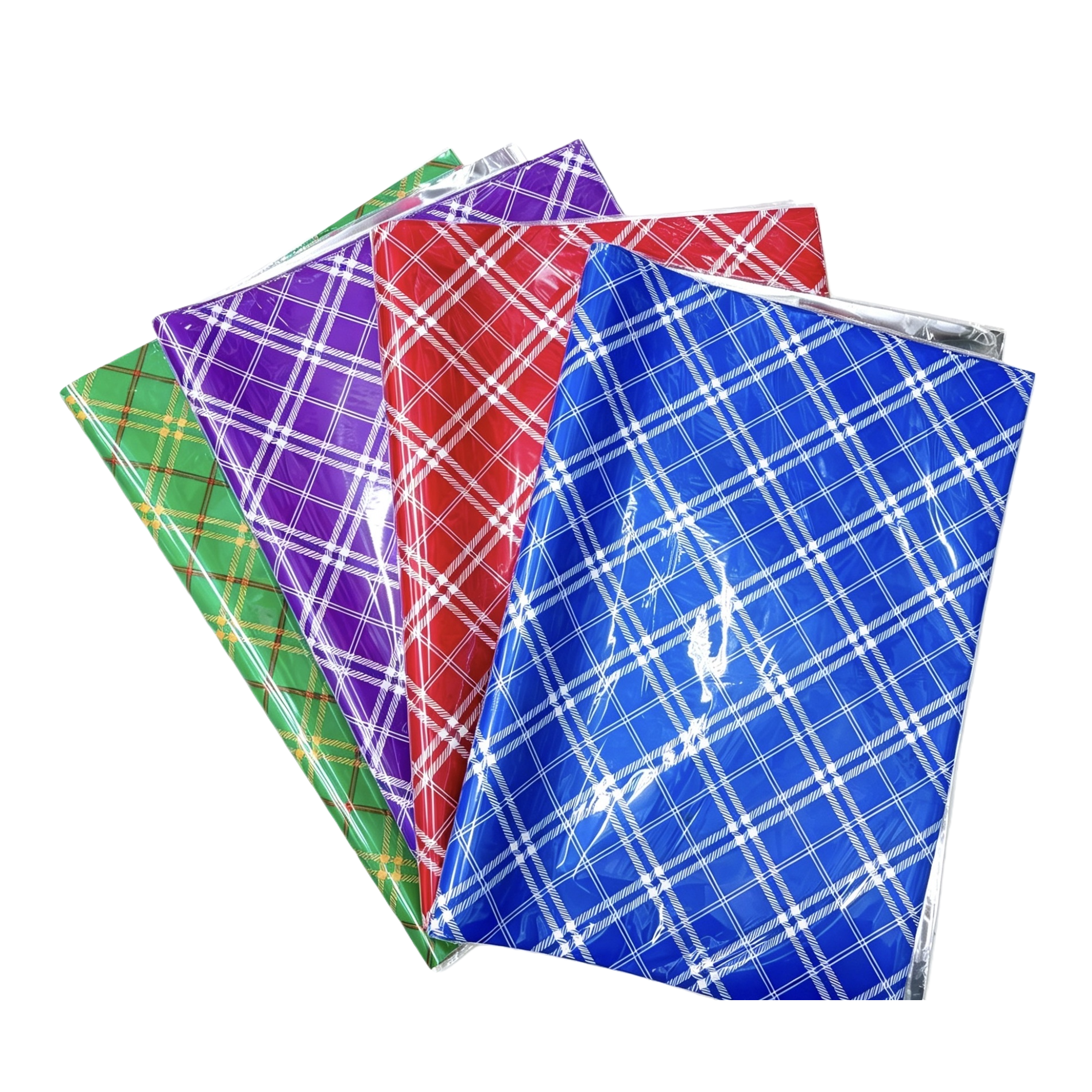 Colorful checkered wrapping paper DIY gift wrapping paper available in multiple colors Item Picture