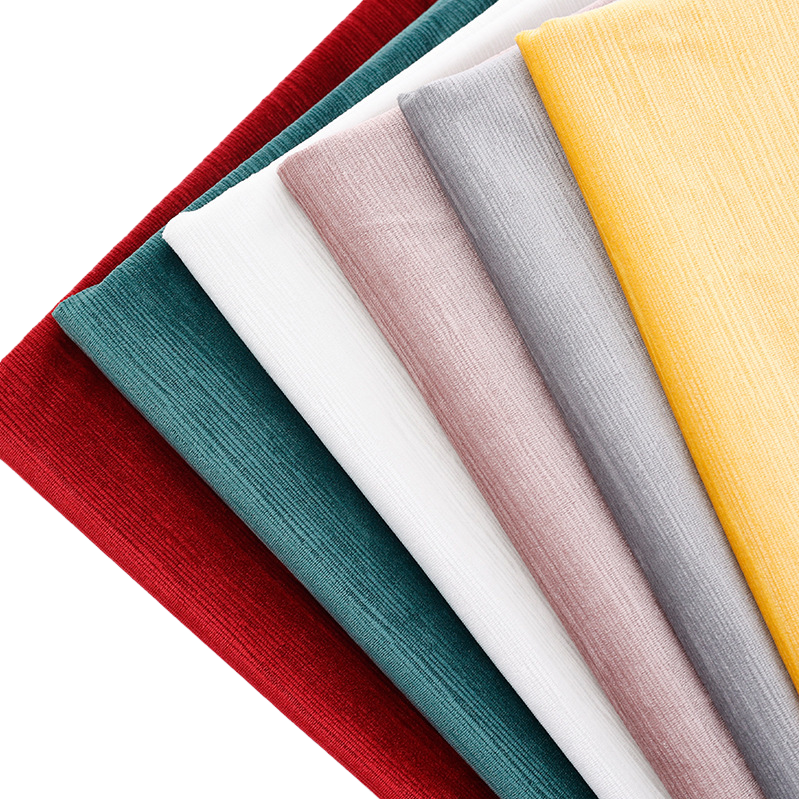 Handmade fabric decorative materials made by stacking and combining colorful striped cotton and linen fabrics Item Picture