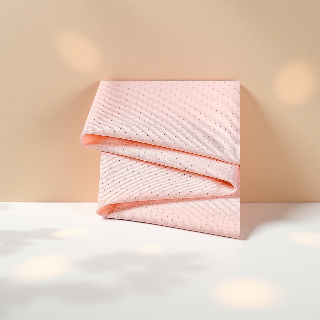Pink mesh fabric, breathable and lightweight, is a DIY handcrafted material for women's clothing accessories Specification image