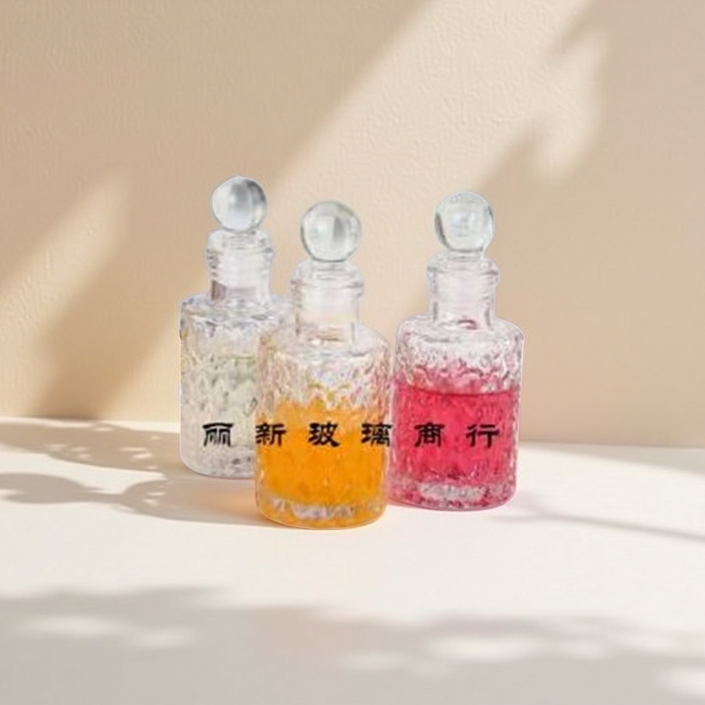 饮料玻璃瓶实物图