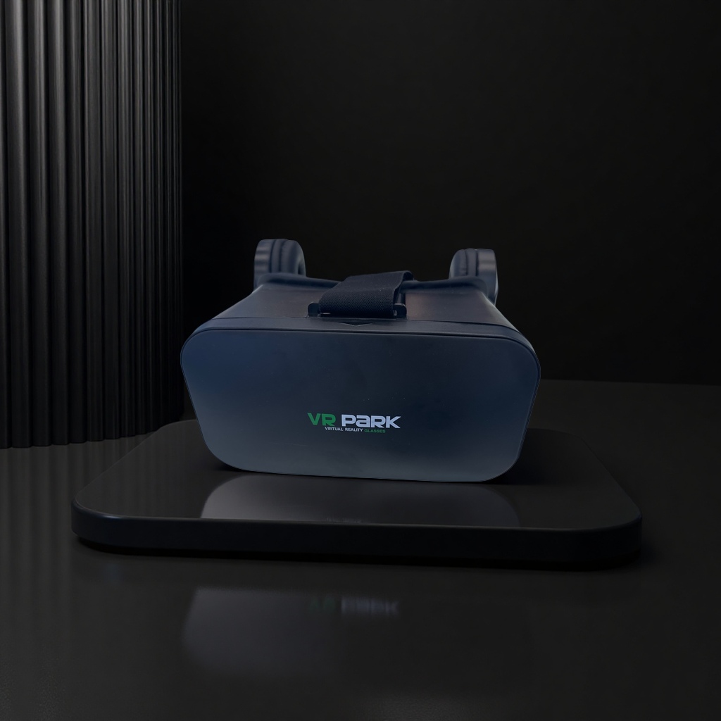 黑色VR眼镜 3D沉浸式虚拟现实头戴设备 清晰护眼适配手机