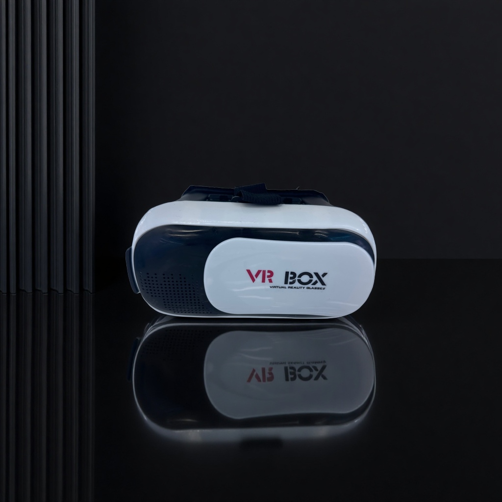 The black-and-white VR glasses 3D immersive viewing device is compatible with mainstream mobile phones Application Scenario