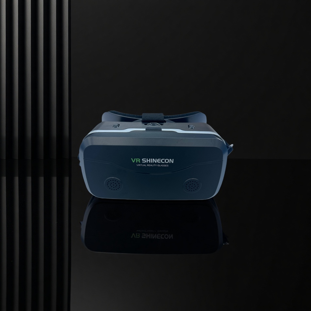 The black VR glasses are lightweight, comfortable and do not press on the face even after long-term wear. They are compatible with mainstream smartphones Specification image